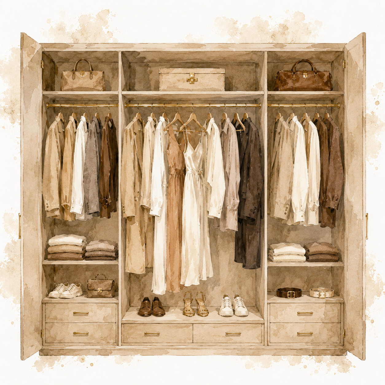 Wardrobe illustration